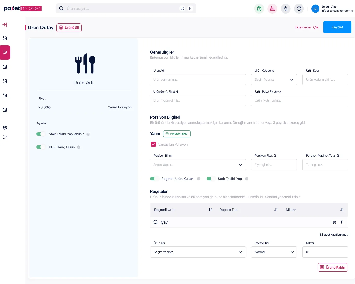 Order Tracking — tasarım 17
