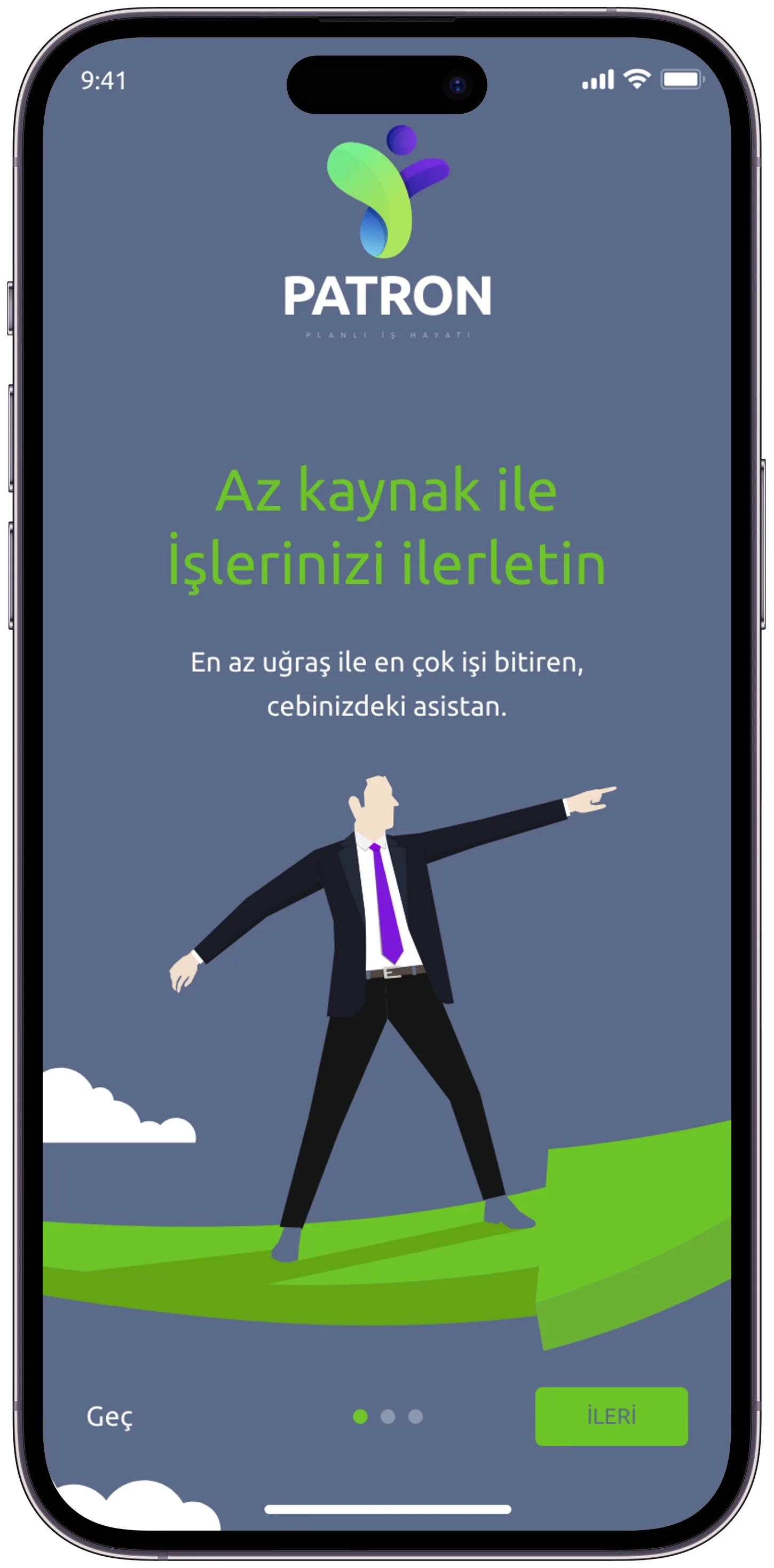 Patron Task App — tasarım 2