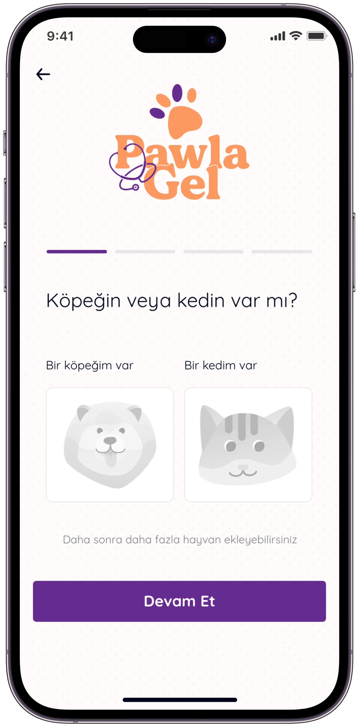 Pawla Pet App — tasarım 35