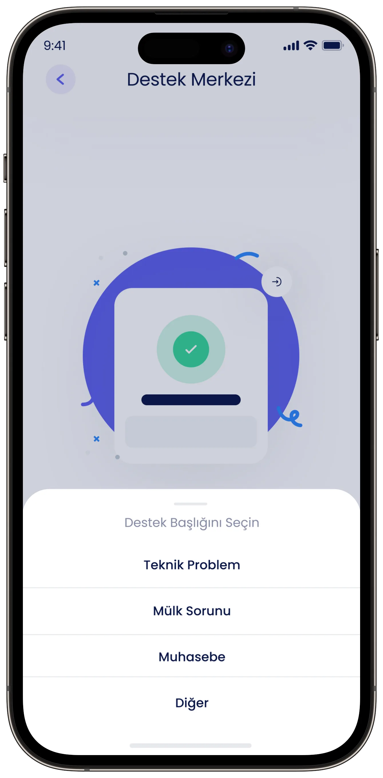 Real Estate App — tasarım 10