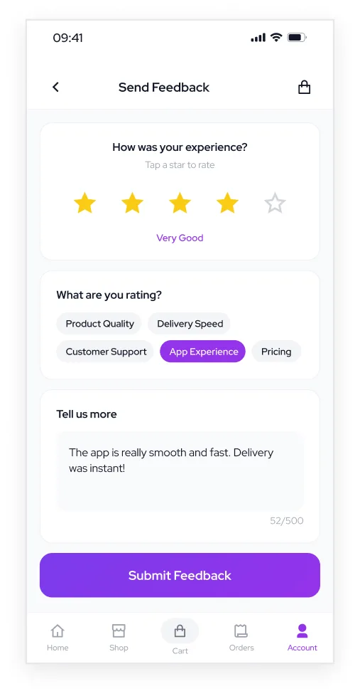 Token Store App