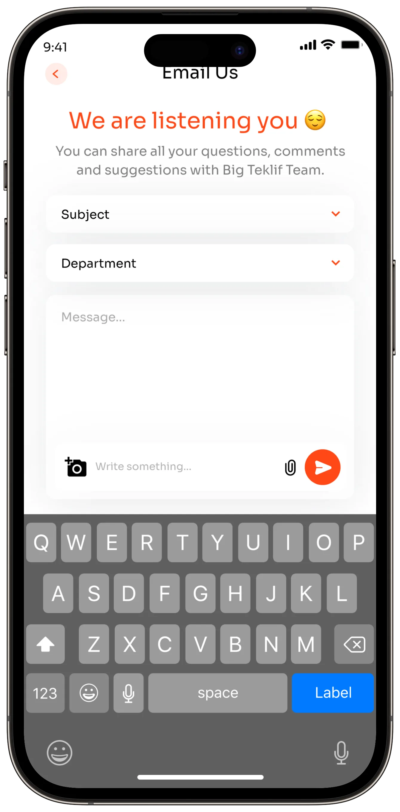 Offer App — tasarım 12
