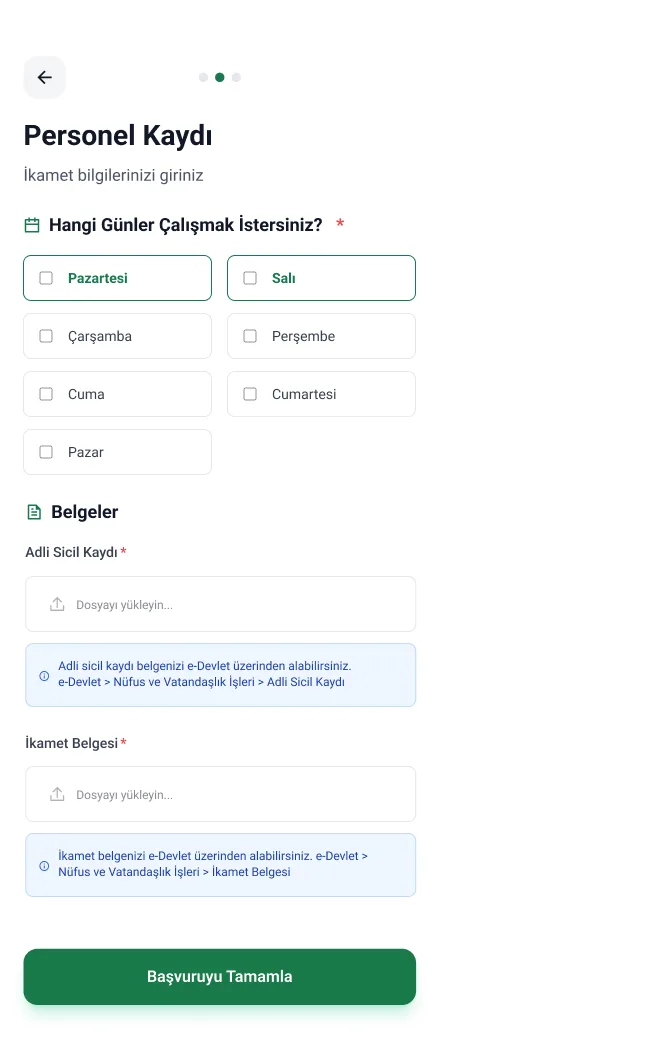 Clean Lab App — tasarım 89