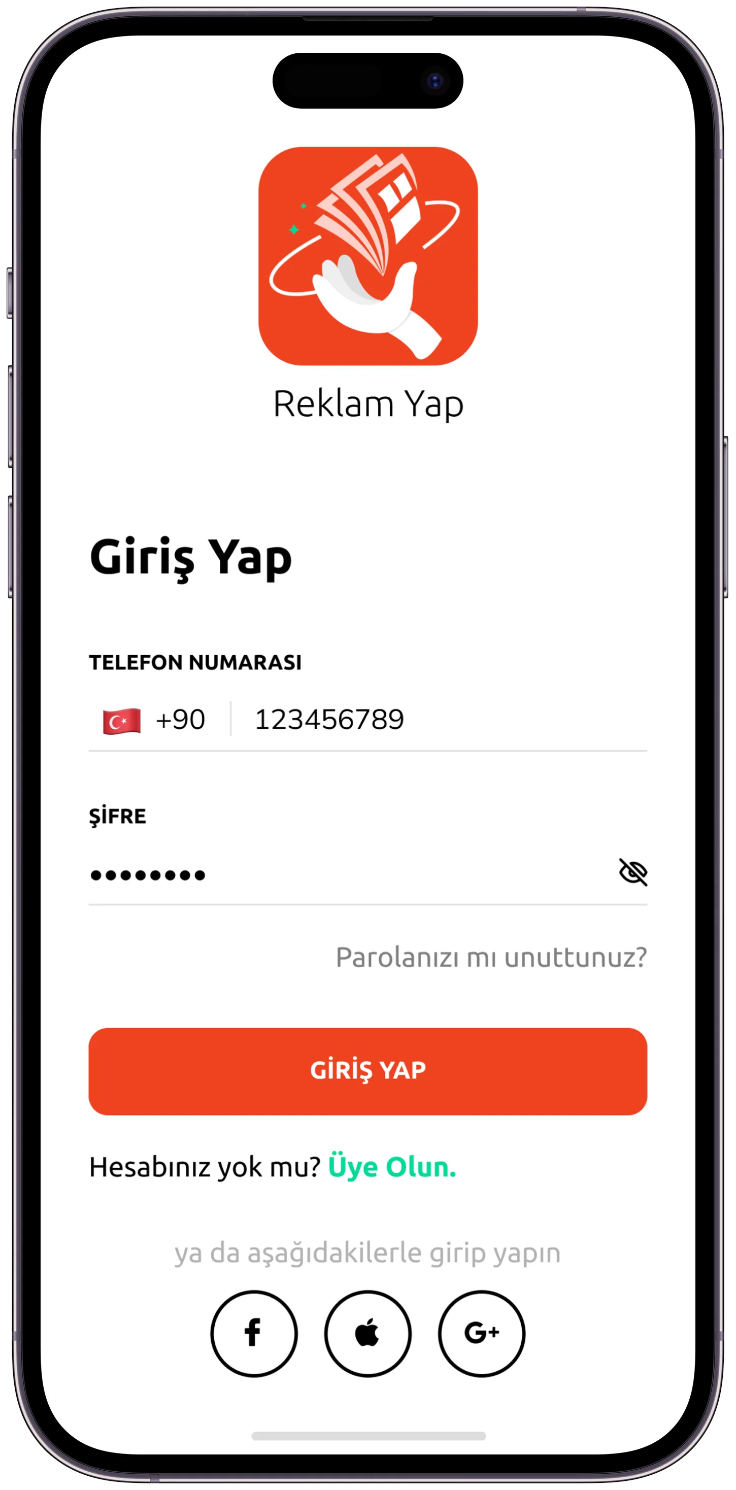 Reklam Yap — tasarım 2