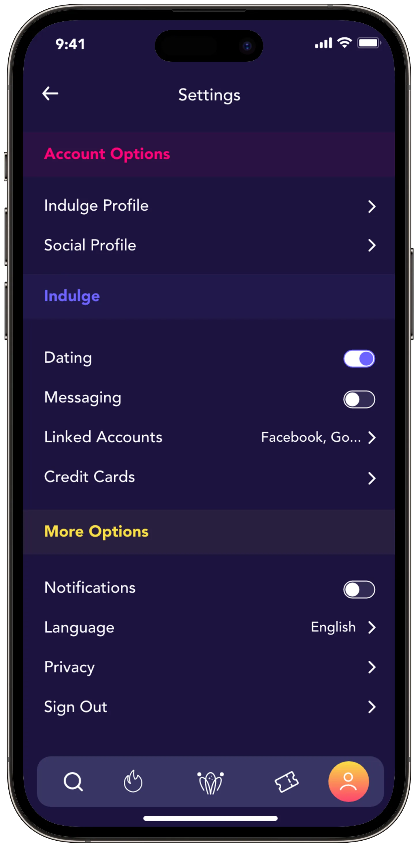 Indulge Social — tasarım 63