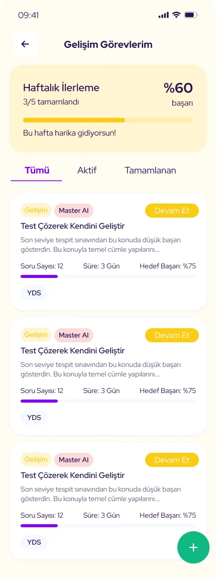 Test Master RH++ — tasarım 13