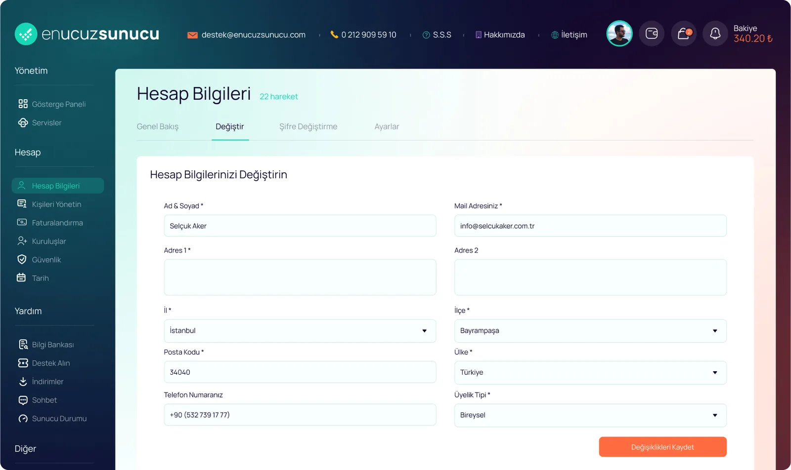 Hosting Market Place — tasarım 23