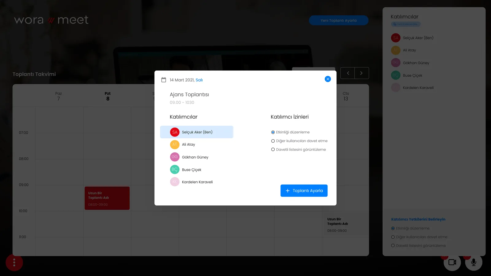 Wora Online Meet — tasarım 26