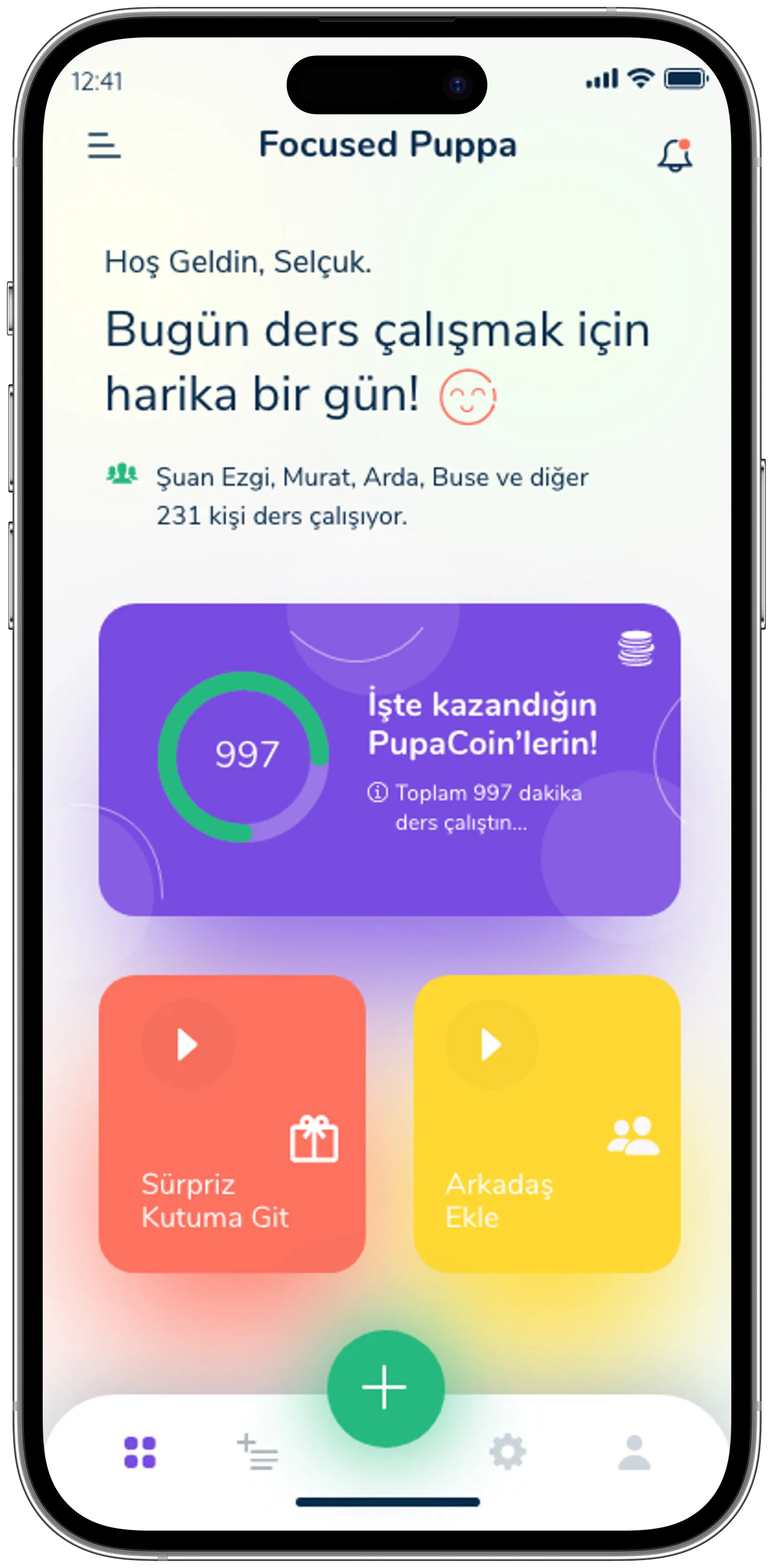 Education App — tasarım 5