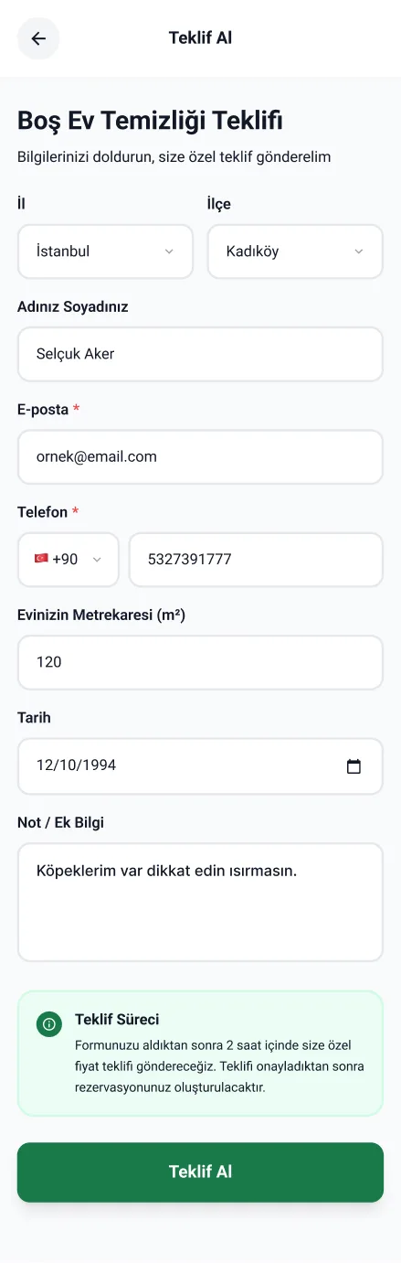 Clean Lab App — tasarım 25