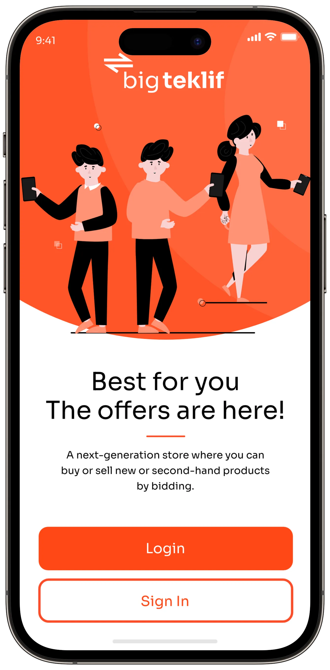 Offer App — tasarım 2