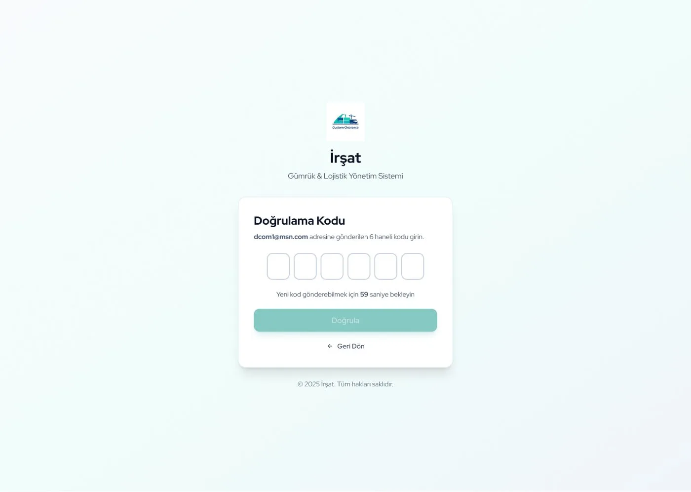İrşat Portal — tasarım 6