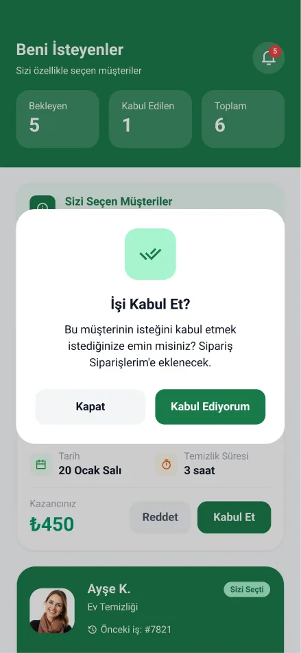Clean Lab App — tasarım 15