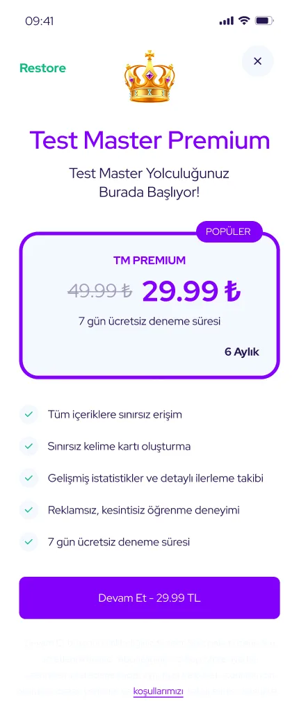 Test Master RH++ — tasarım 7