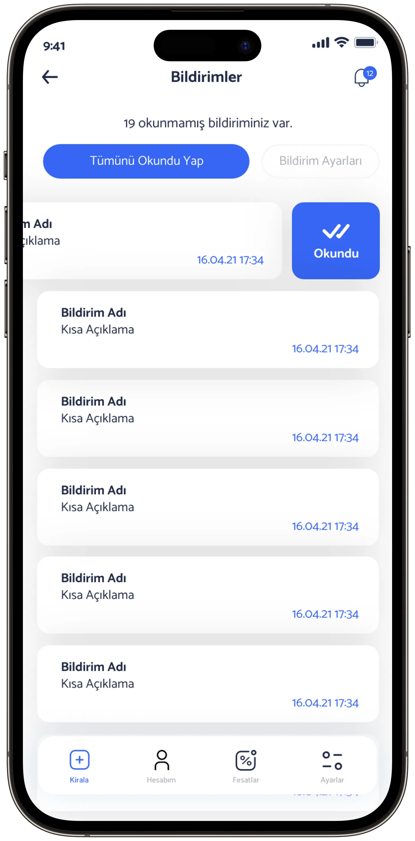 Ayes Rent A Car — tasarım 7