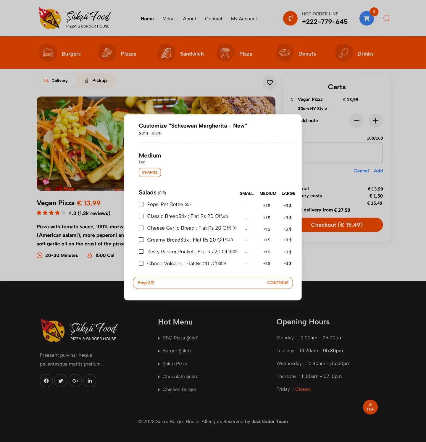 Food Order — tasarım 35