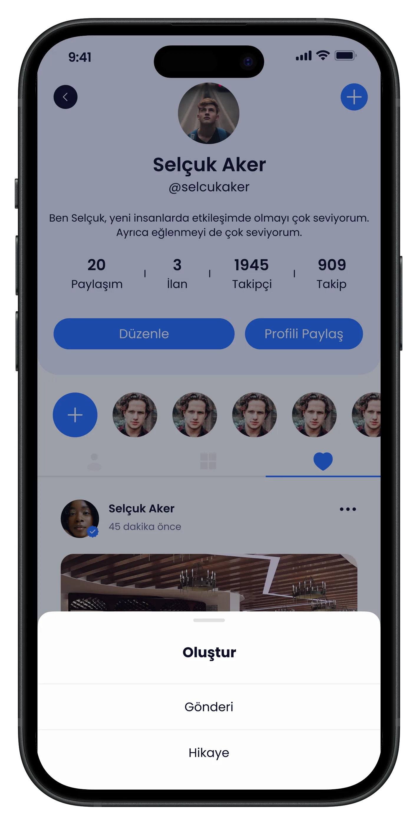 University Life Mobile App — tasarım 33