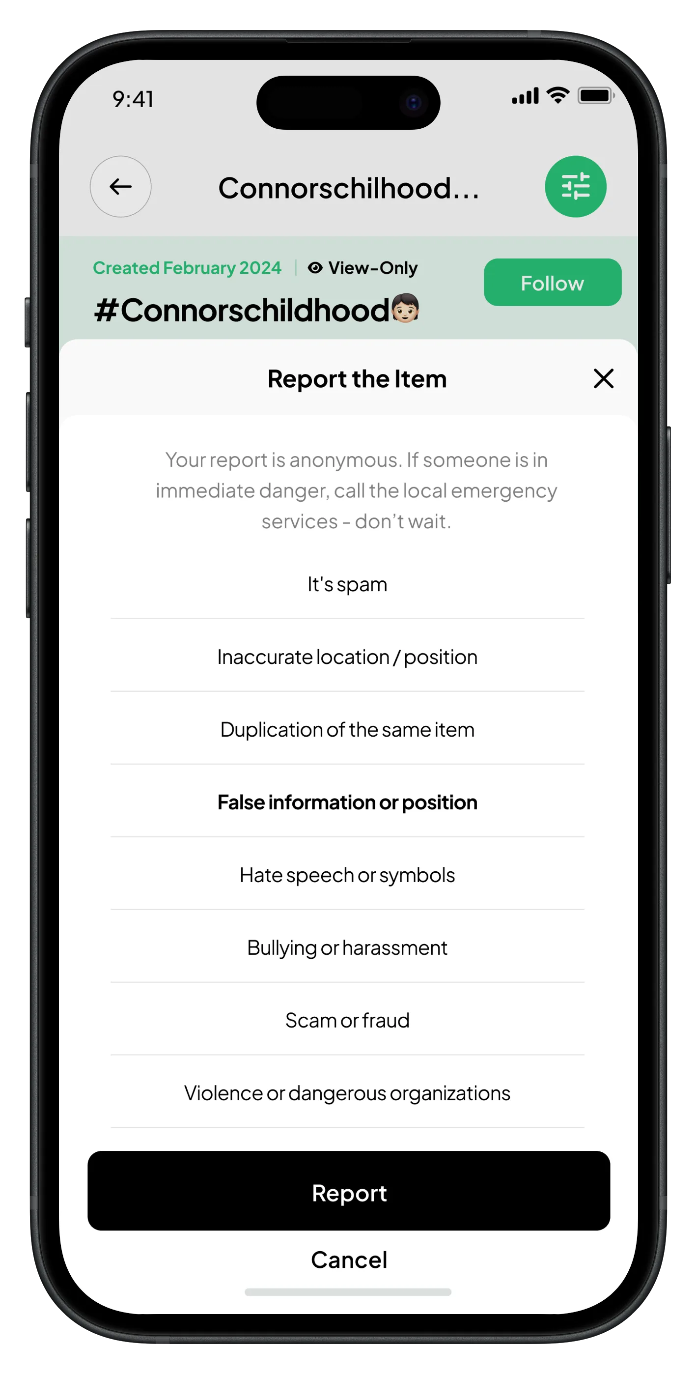 Auglinn Mobile App — tasarım 28