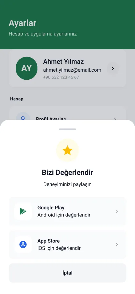 Clean Lab App — tasarım 20