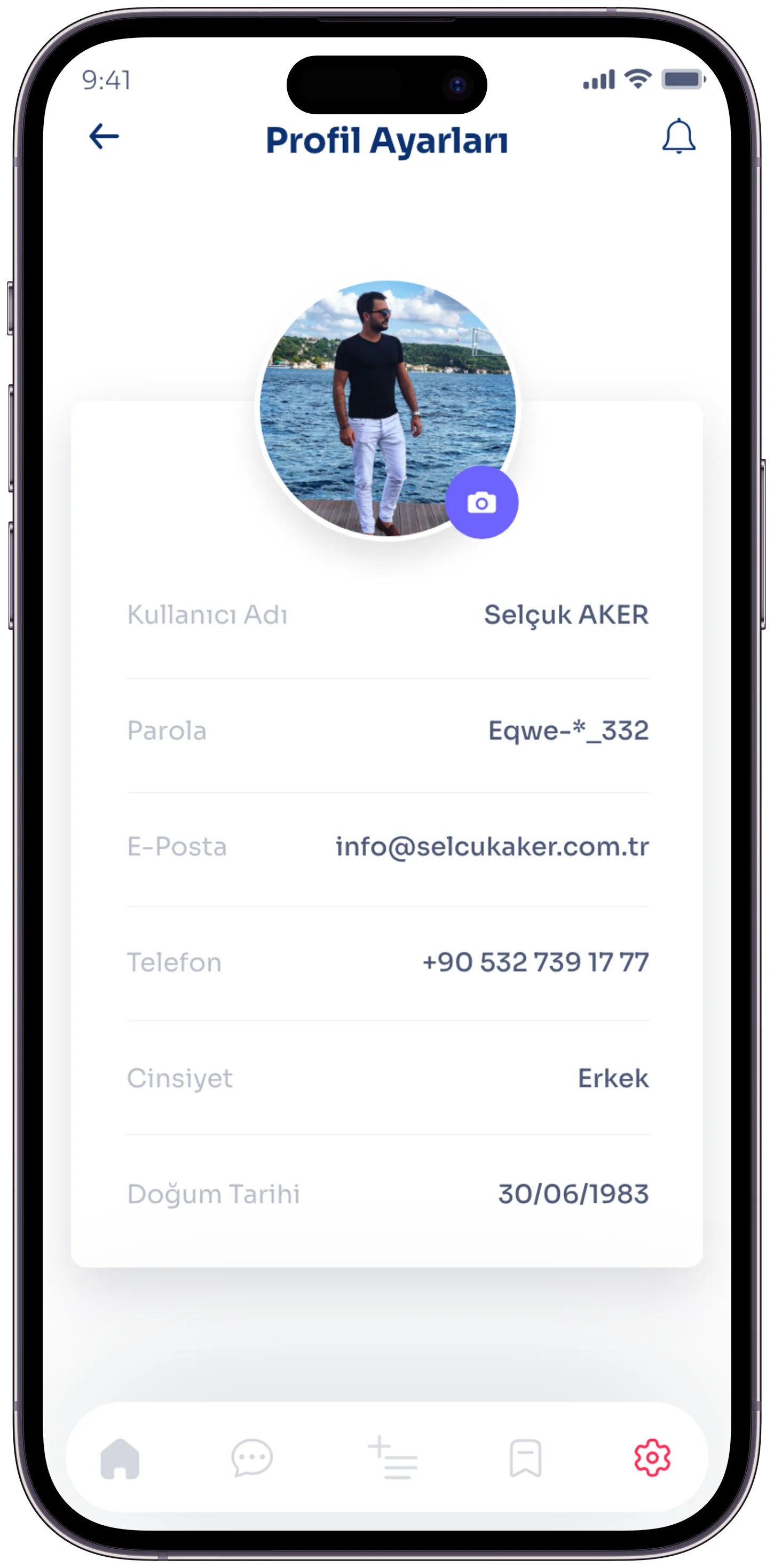 Wannart Social App — tasarım 9