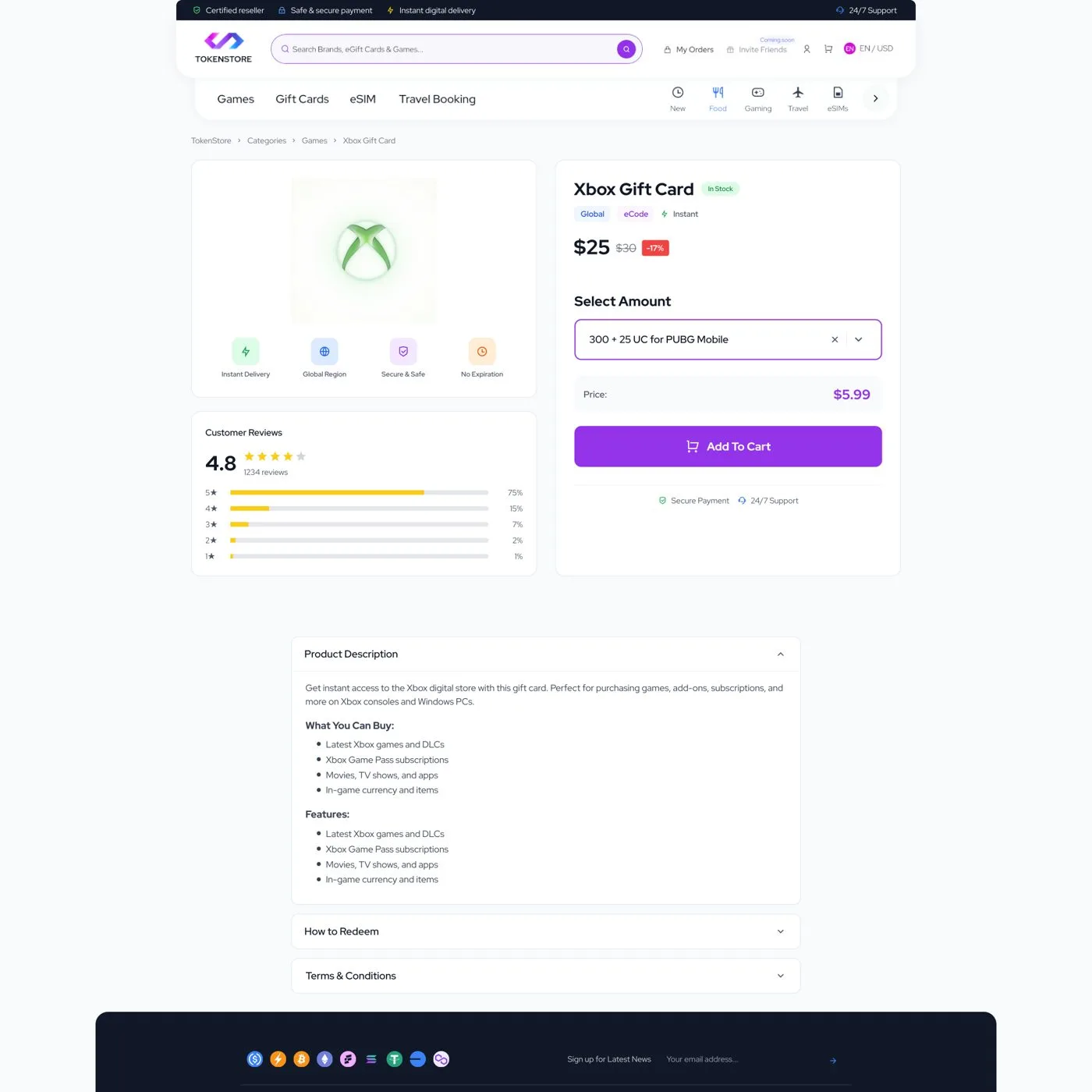 TokenStore — tasarım 24