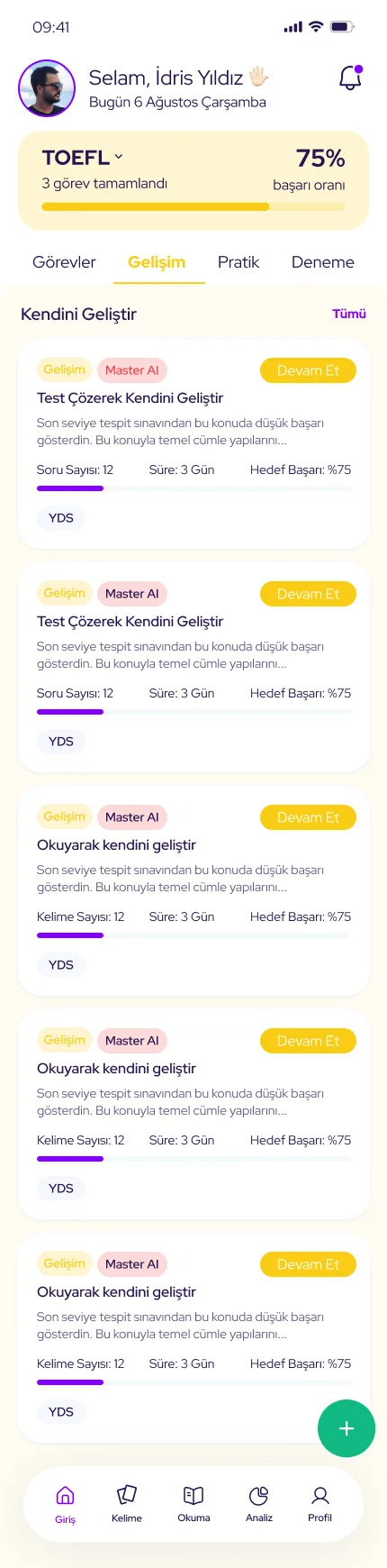 Test Master RH++ — tasarım 14