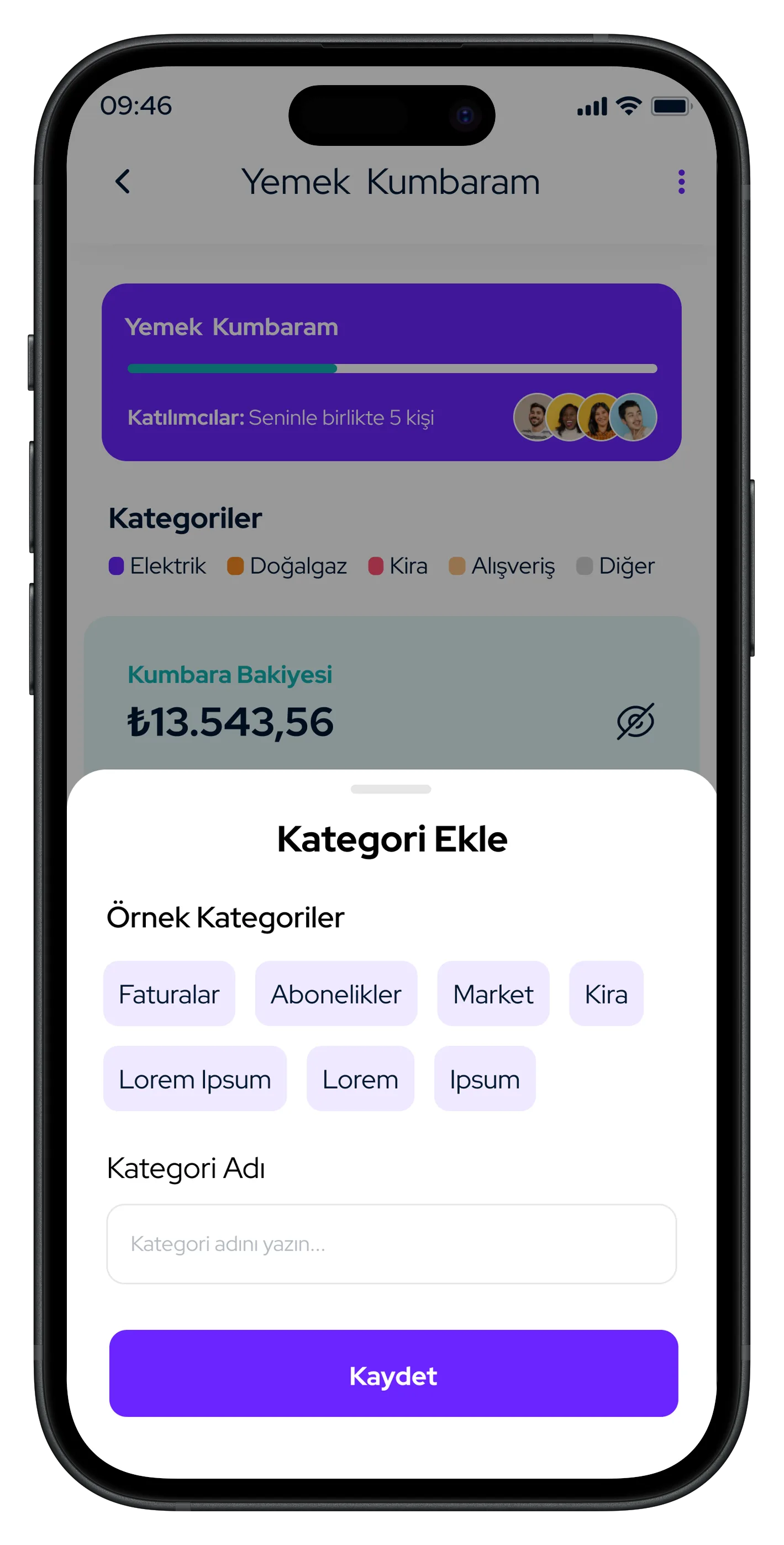 Parent & Child Finance Mobile App — tasarım 47