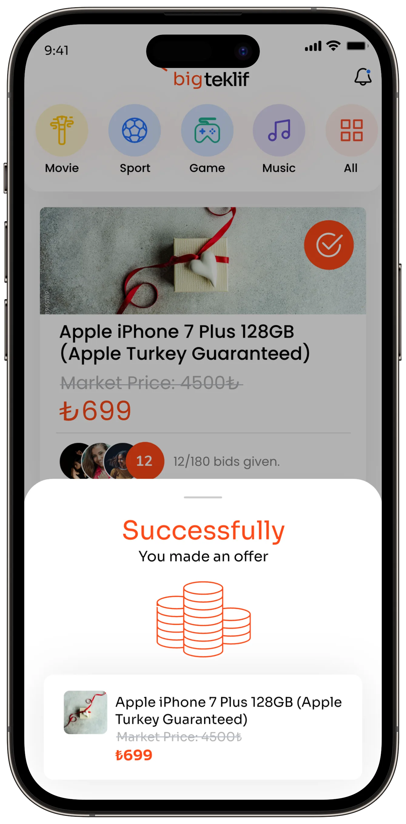 Offer App — tasarım 41