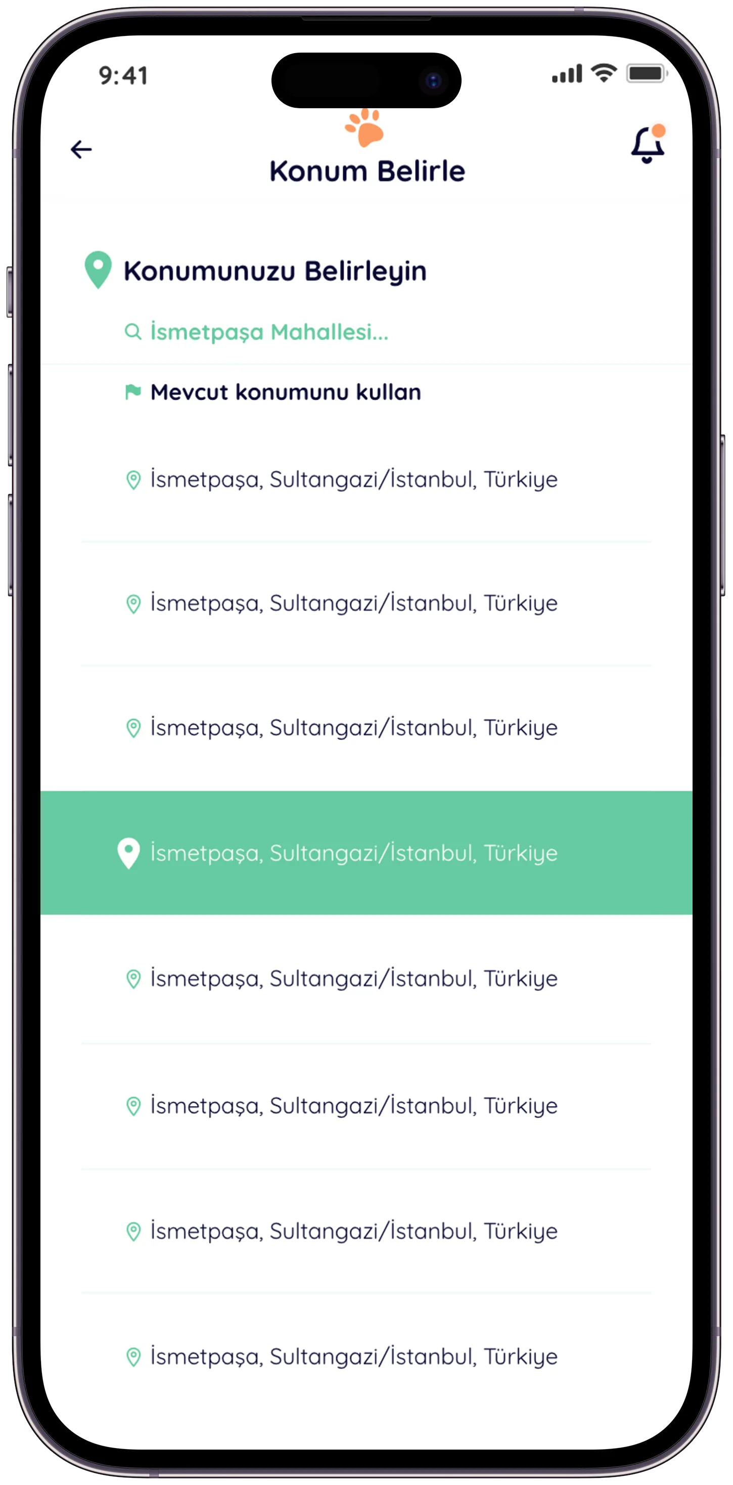 Pawla Pet App — tasarım 44