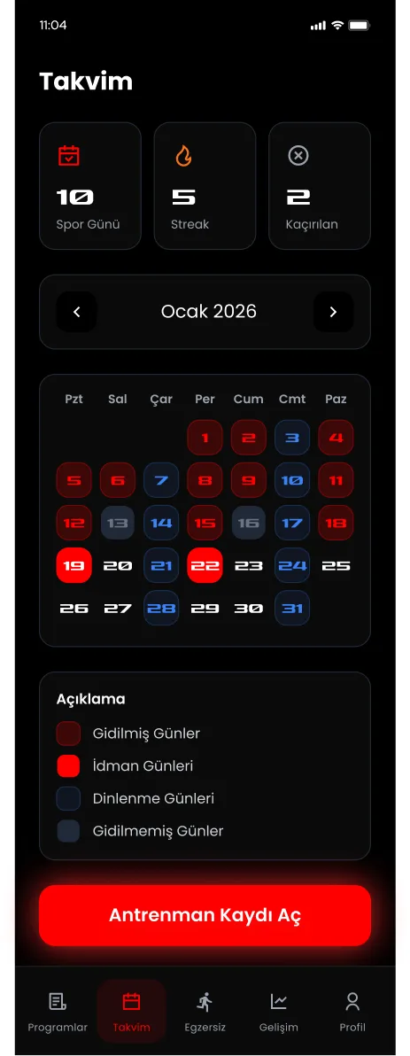 Vigor Gym App