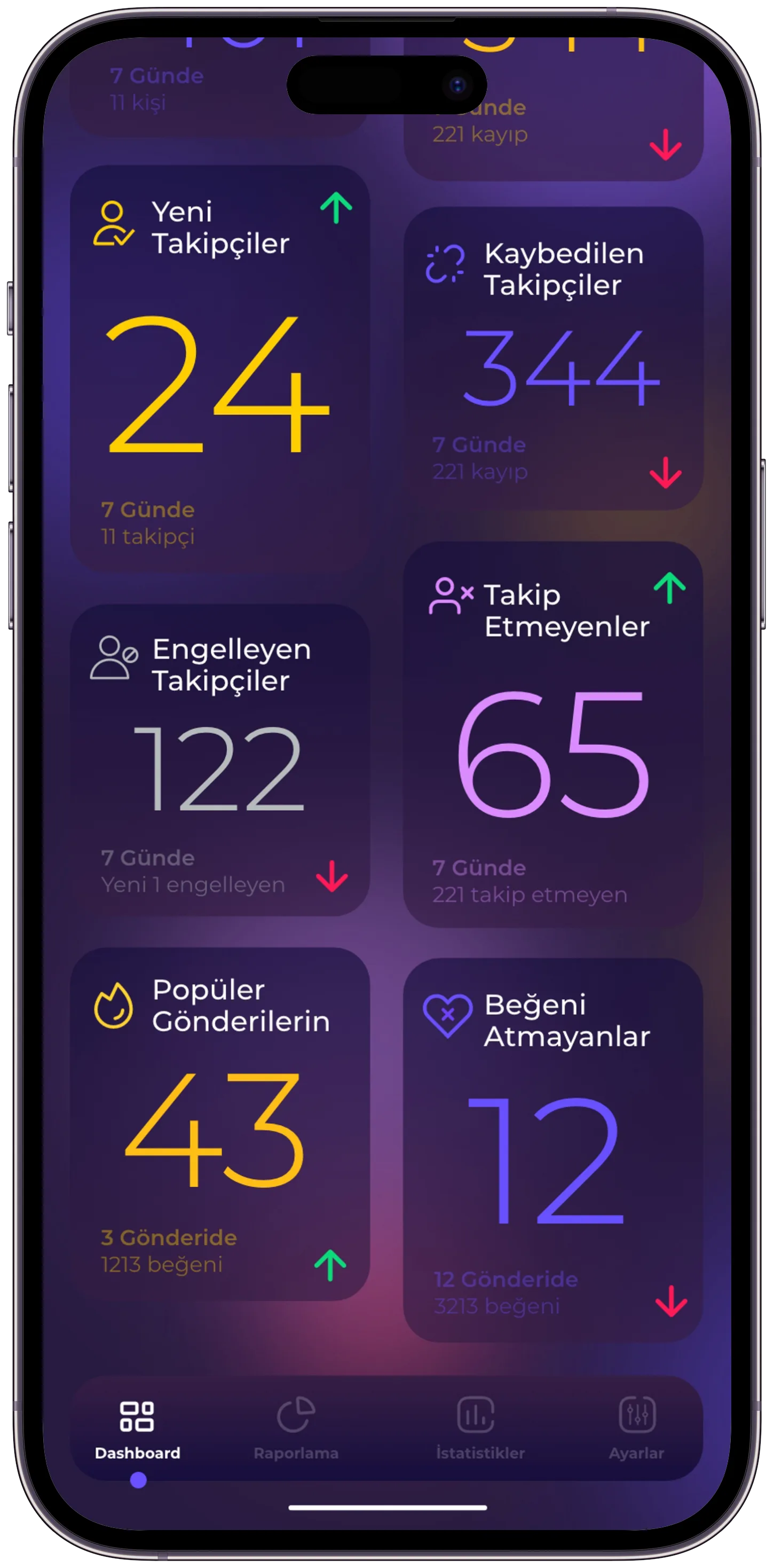 Instagram Report — tasarım 2