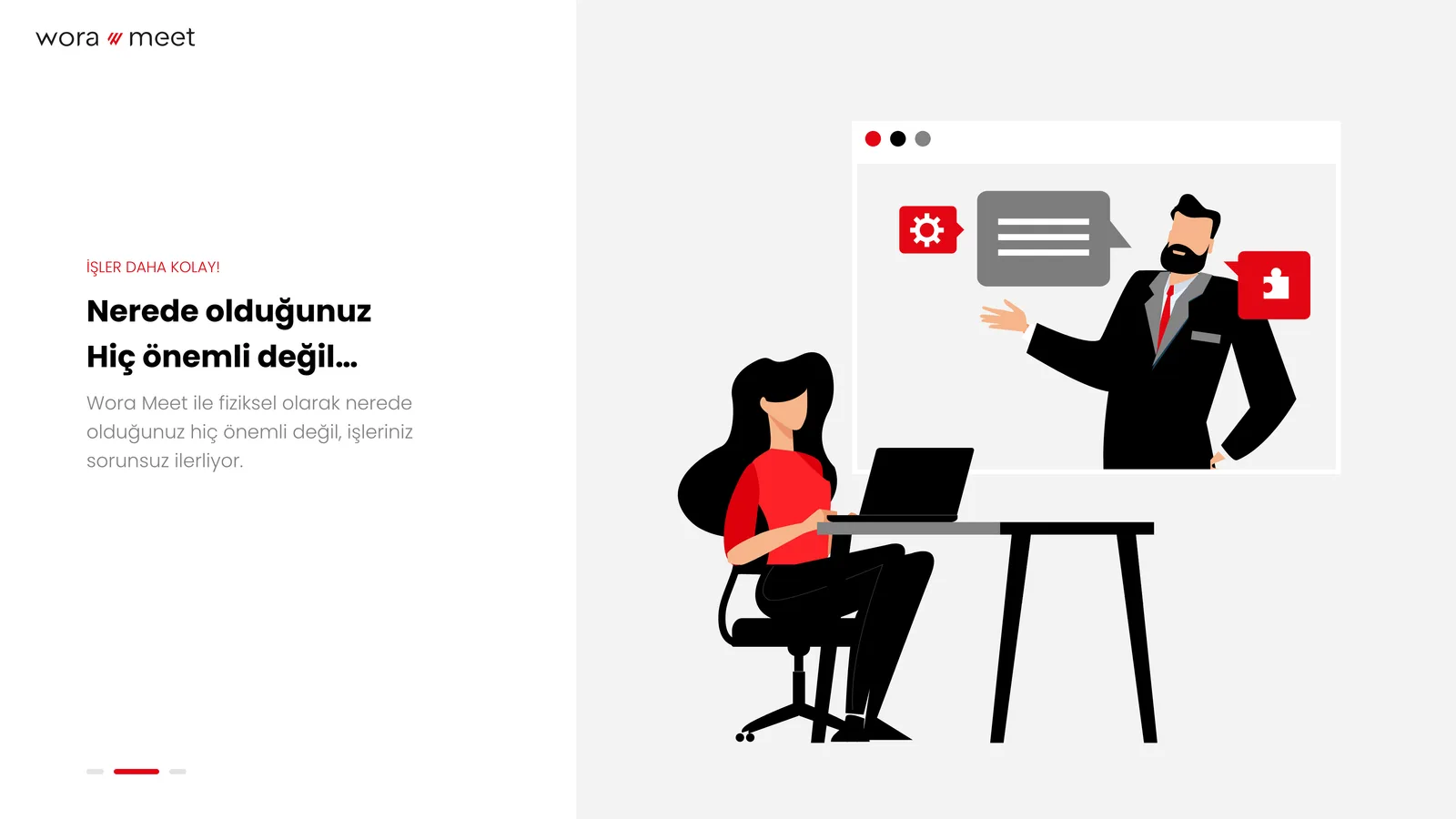 Wora Online Meet — tasarım 2