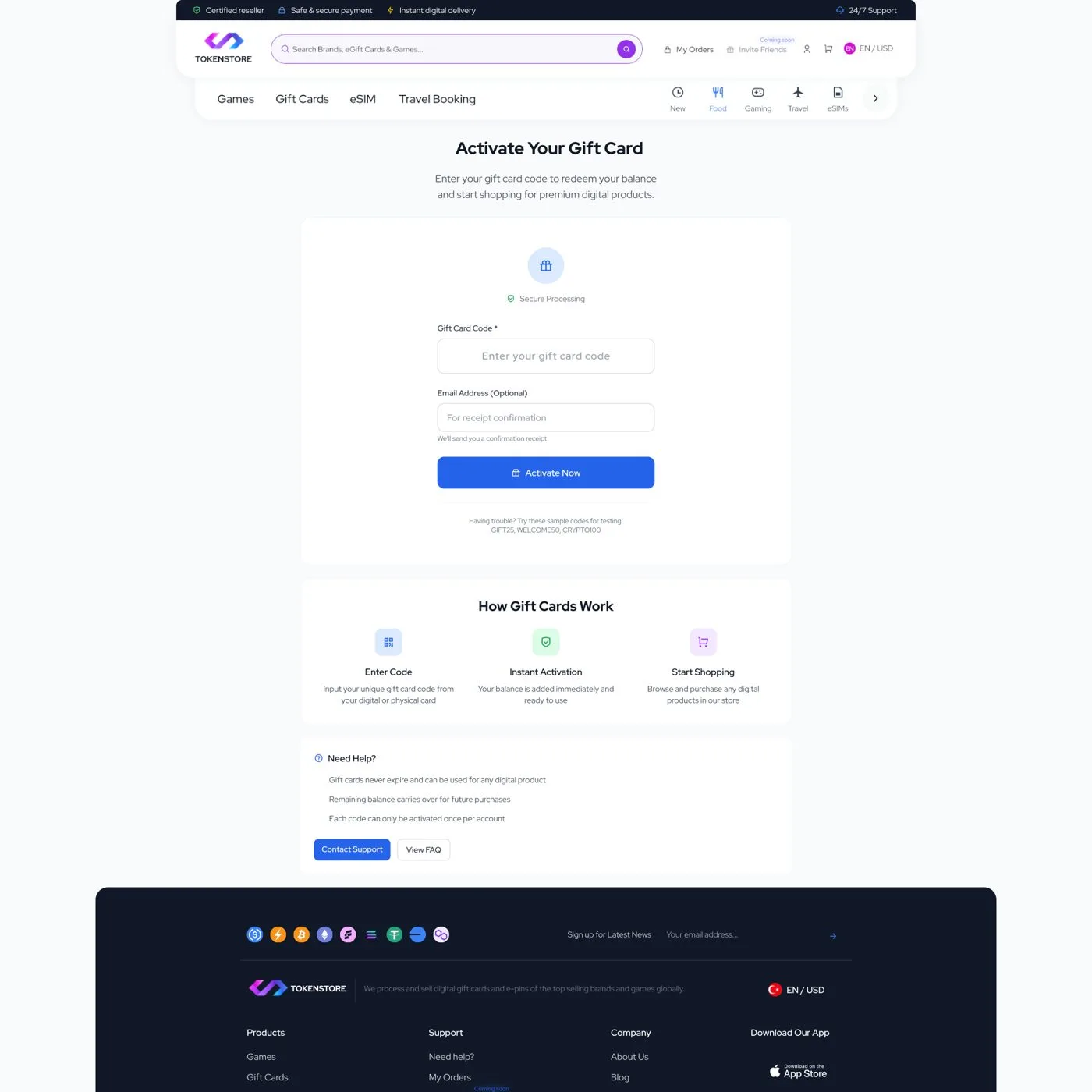 TokenStore — tasarım 4