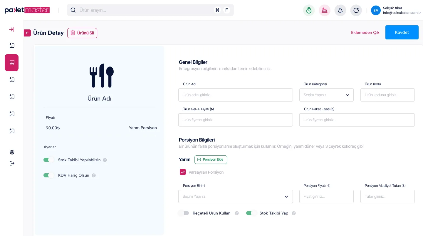 Order Tracking — tasarım 25
