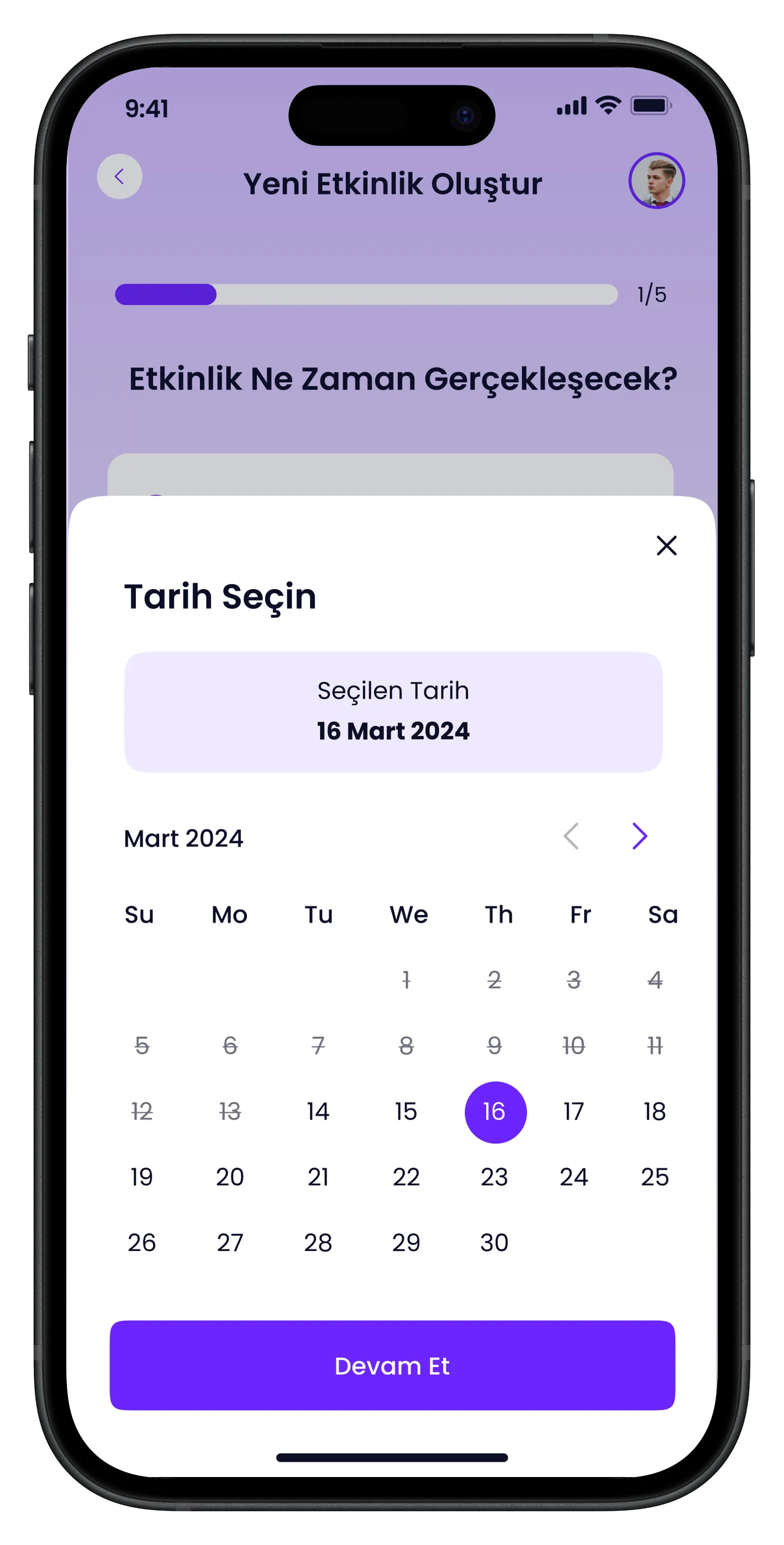 University Life Mobile App — tasarım 47