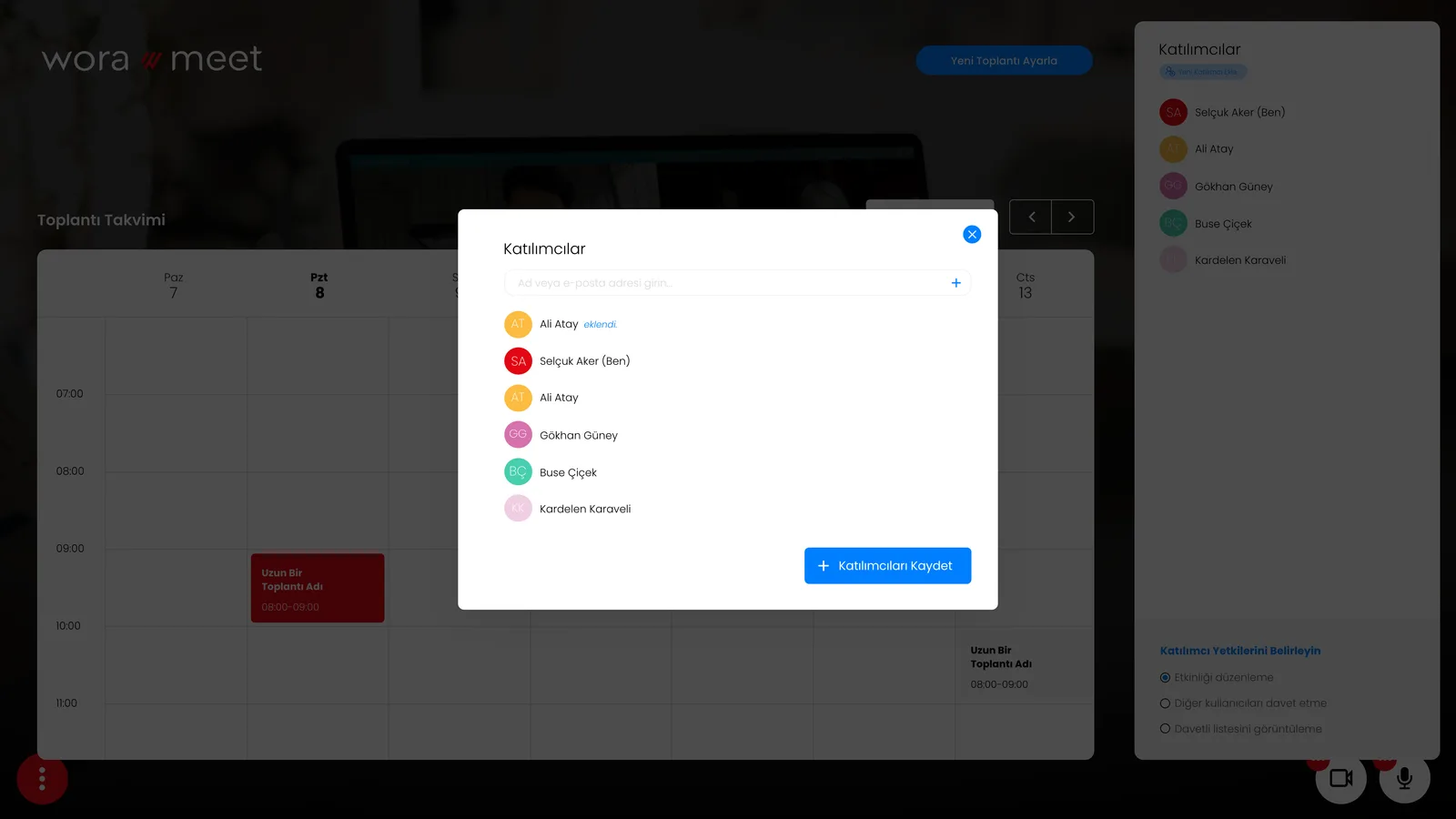 Wora Online Meet — tasarım 25