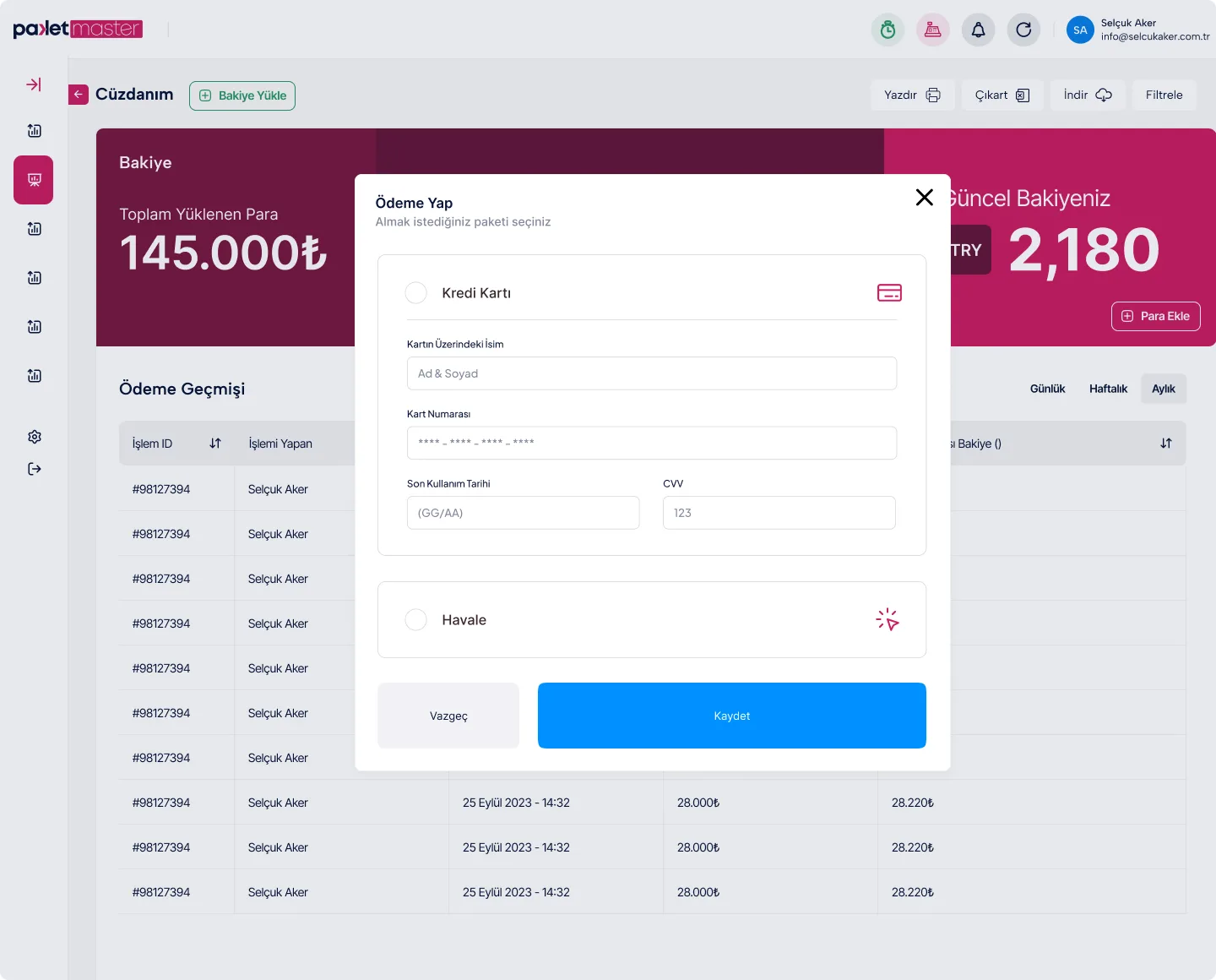 Order Tracking — tasarım 30