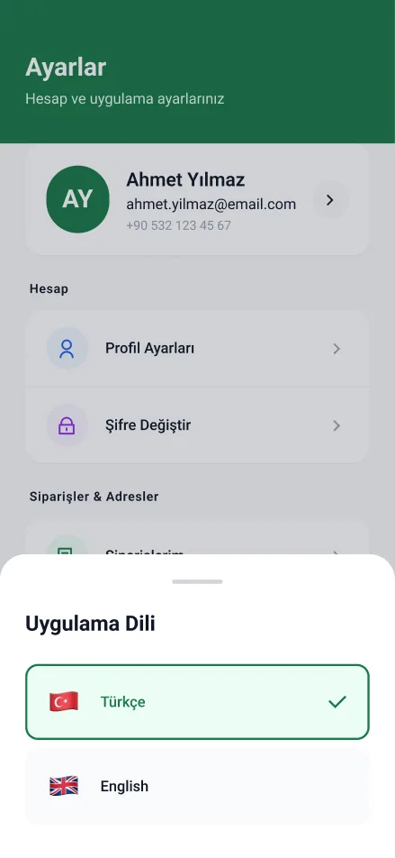 Clean Lab App — tasarım 135