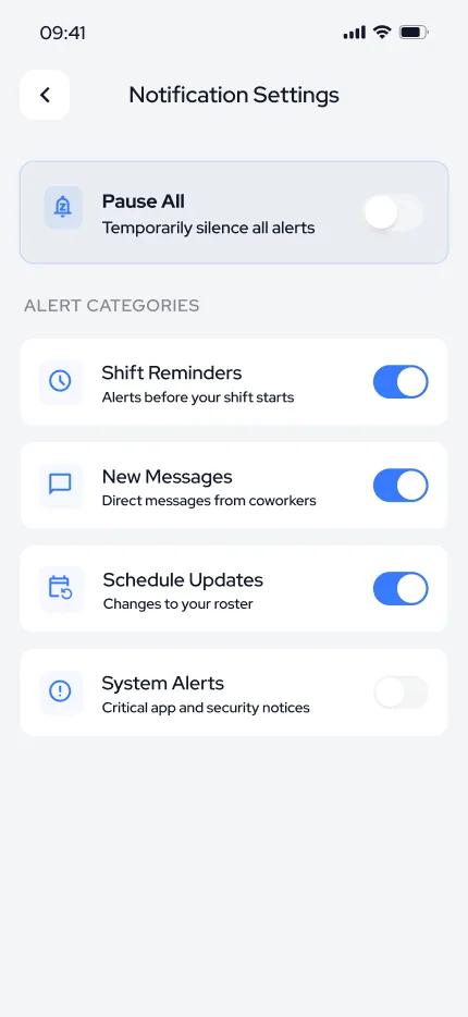 Shift Control — tasarım 91