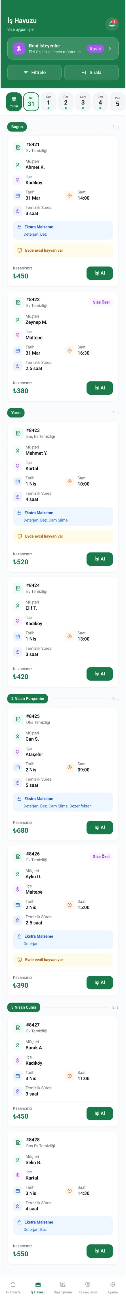 Clean Lab App — tasarım 63
