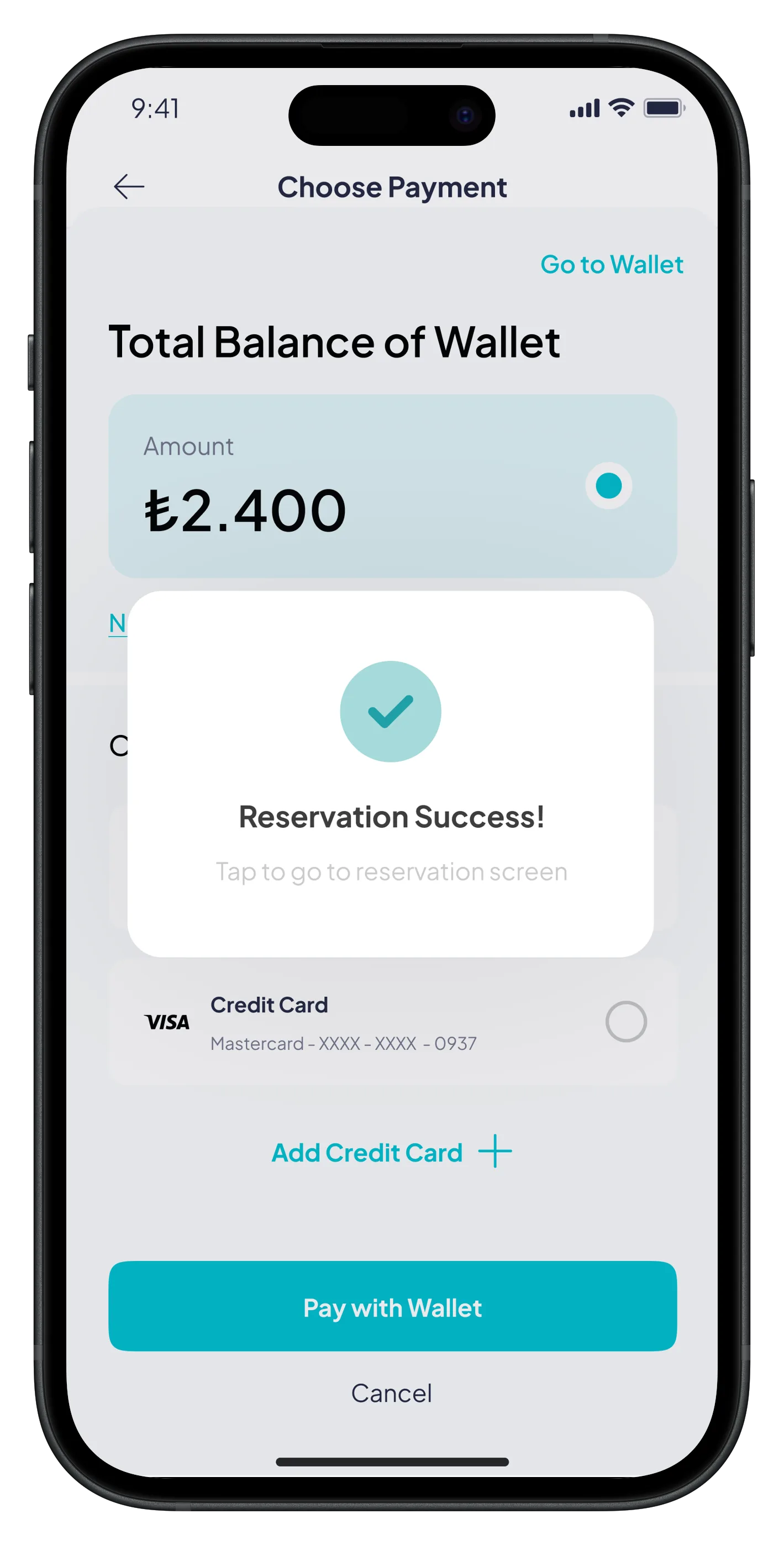Go Beach Mobile App — tasarım 17