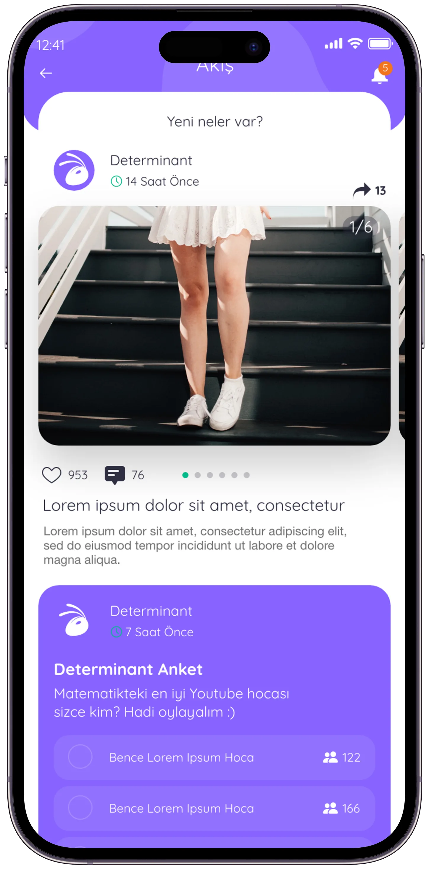 Determinant App — tasarım 11