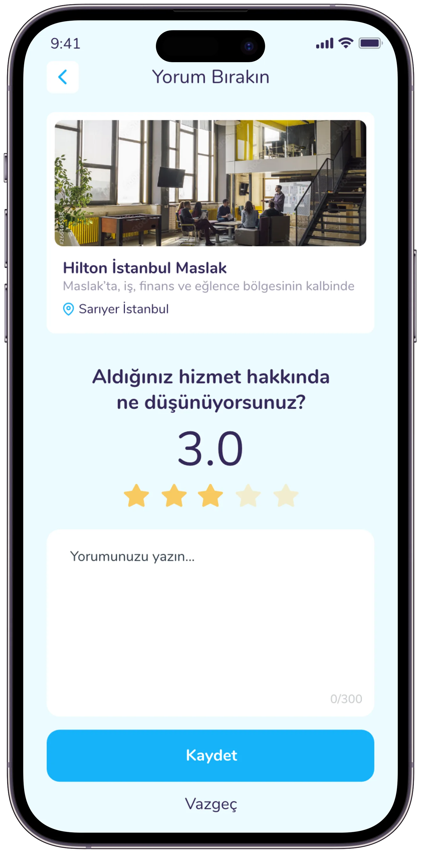 Workin Lobby — tasarım 22