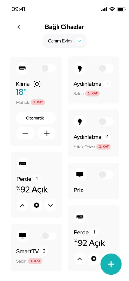 Multitek Smart Home — tasarım 5