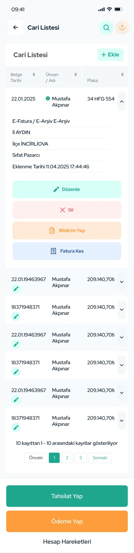 E-Halci App — tasarım 3