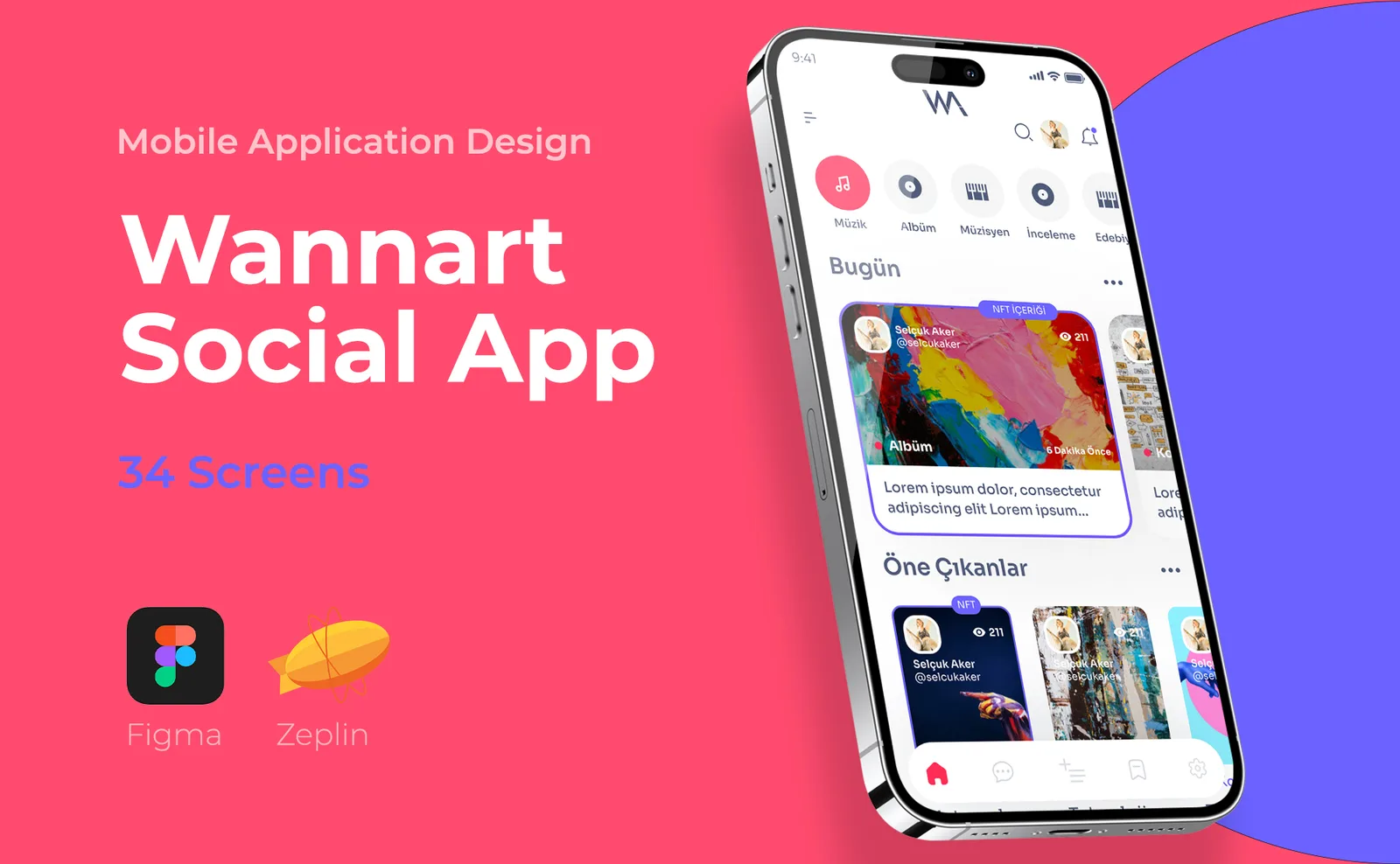 Wannart Social App