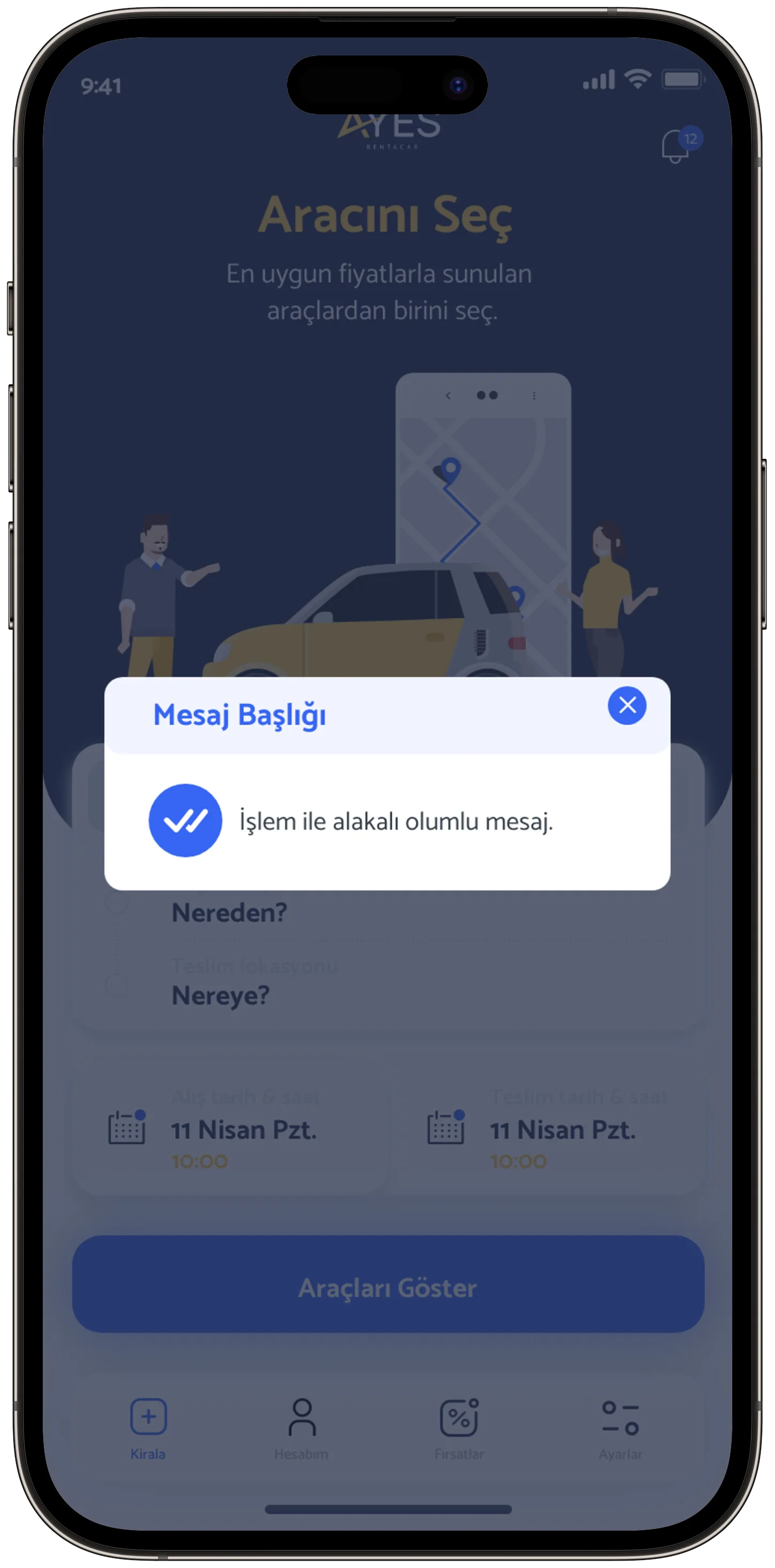 Ayes Rent A Car — tasarım 21