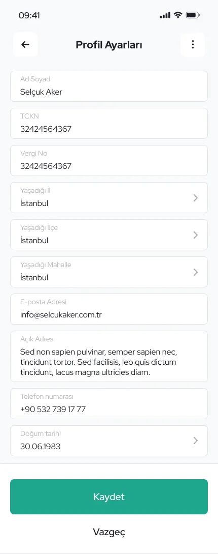 E-Halci App — tasarım 38