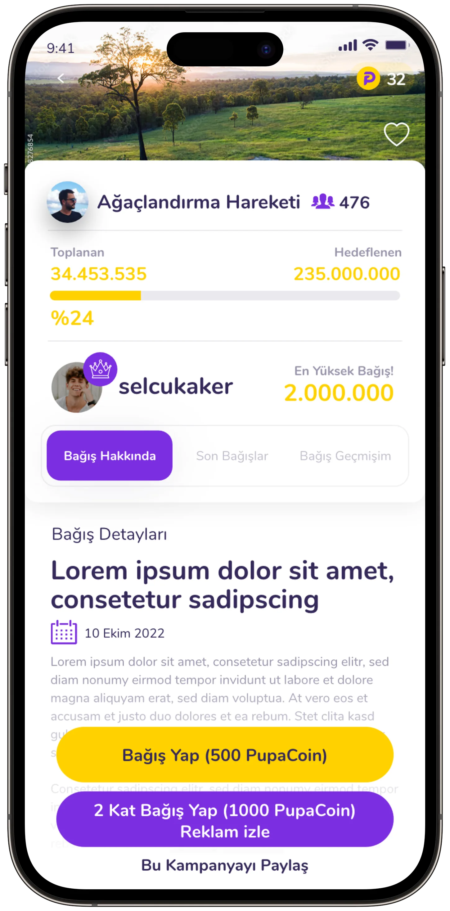 Focused Pupa — tasarım 23