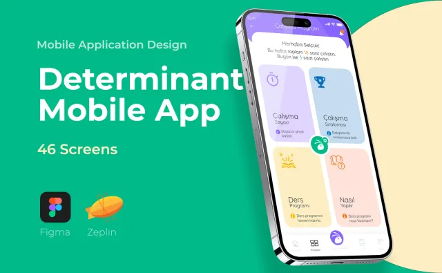 Determinant App — Mobil Uygulama, Kortex Digital Reklam Ajansı